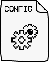 config icon - open to change background color
