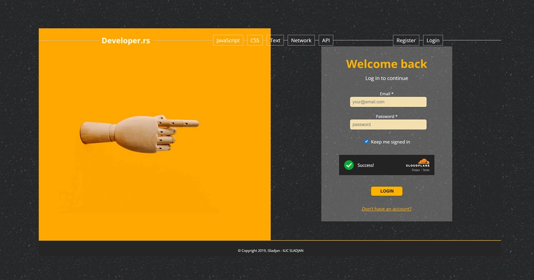 Screenshot 3 of the project