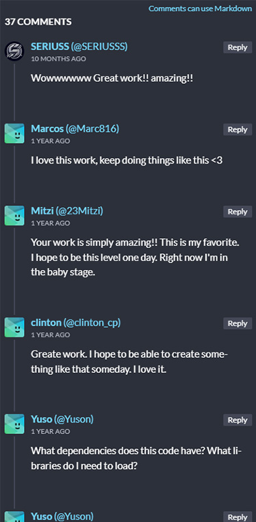 Screenshot3 of a webpage optimized for mobile view